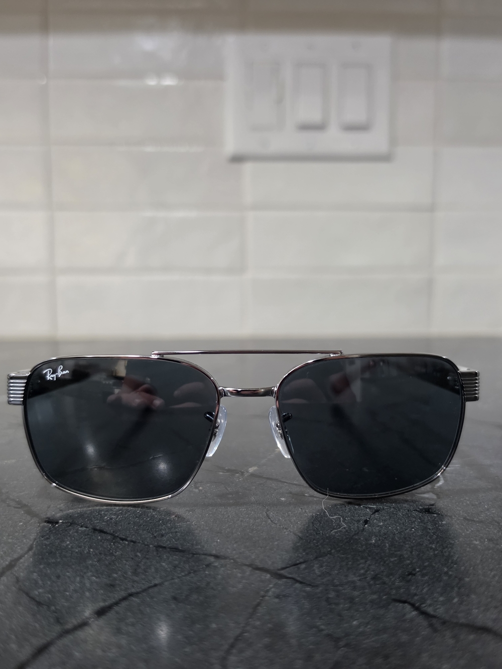 Ray-Ban Black Temple RB3751 Sunglasses